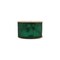 LaRibbons 2 1/2" Wired Metallic Dupioni Ribbon | Dark Green | 10 Yard Roll